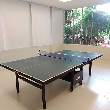 Ferienwohnung Flat Em Sao Vicente Com Piscina Na Cobertura Rio Grande da Serra Exterior foto