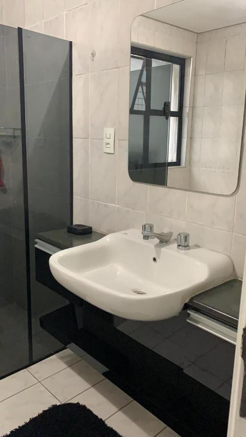 Ferienwohnung Flat Em Sao Vicente Com Piscina Na Cobertura Rio Grande da Serra Exterior foto